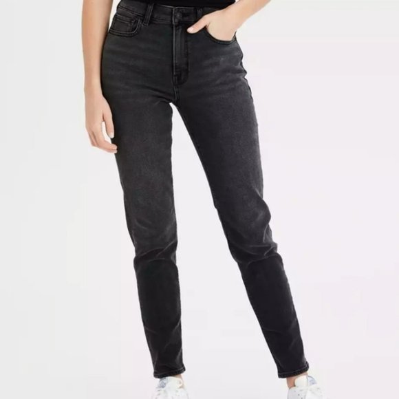 American Eagle Outfitters Denim - American Eagle Straight Stretch Black Jeans